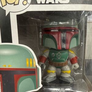 Funko Star Wars Bounty Hunter Figure - Green, Red, Gray